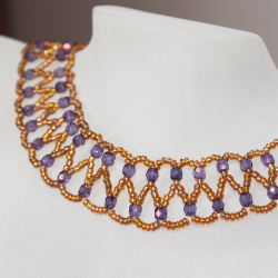 Necklace - Dentelle Nahimana - Necklace - Laiton bronze